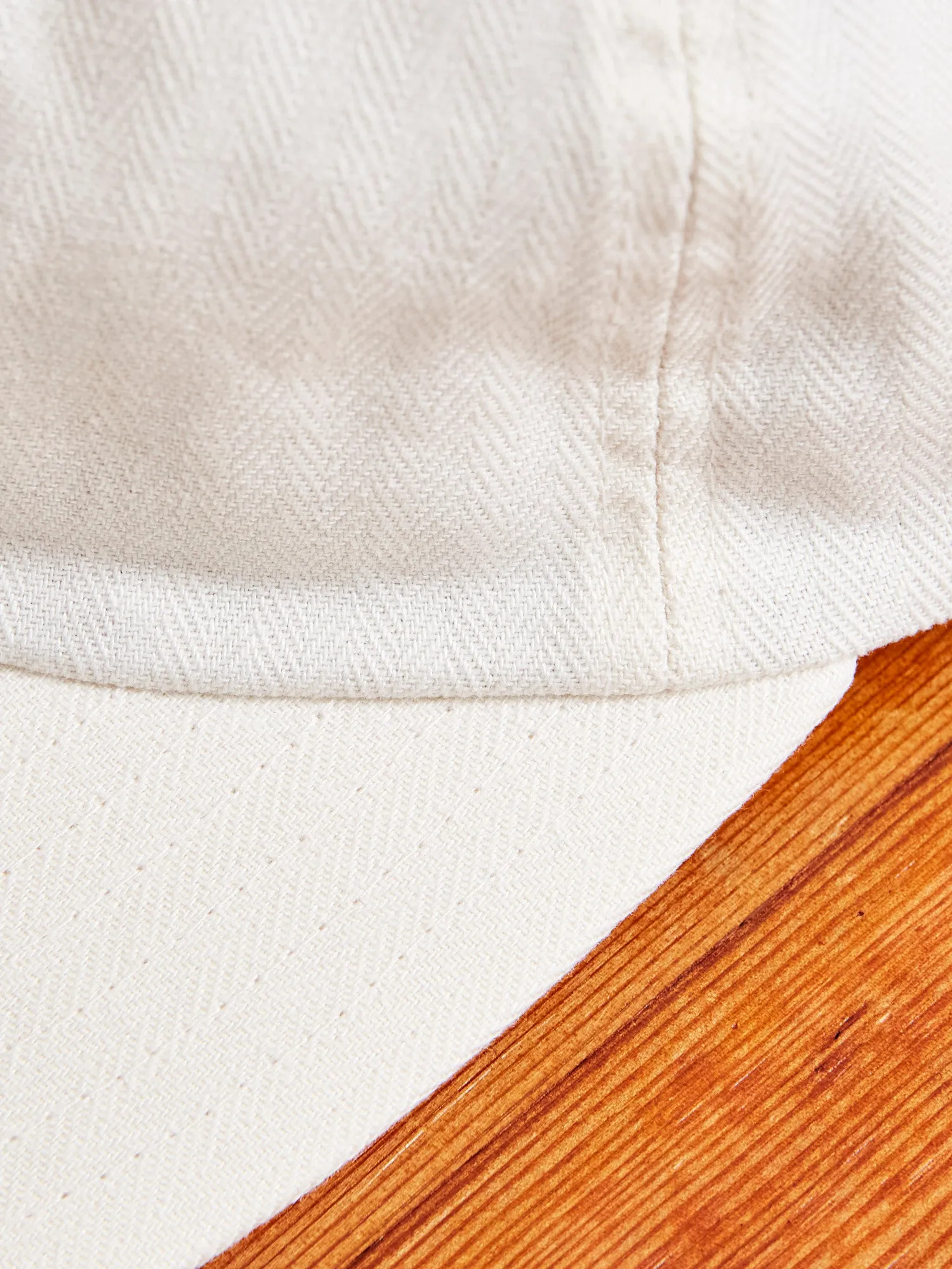 6-Panel HBT Cap in Ivory