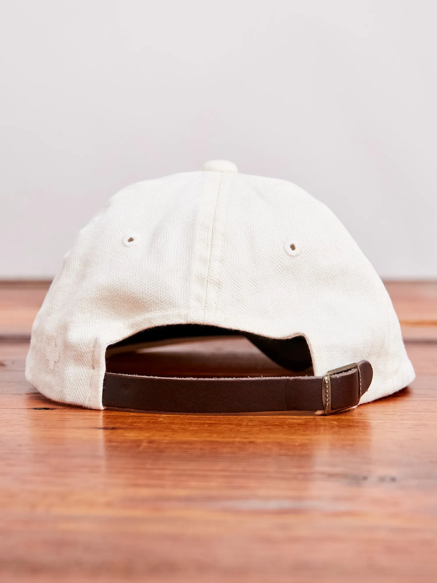 6-Panel HBT Cap in Ivory