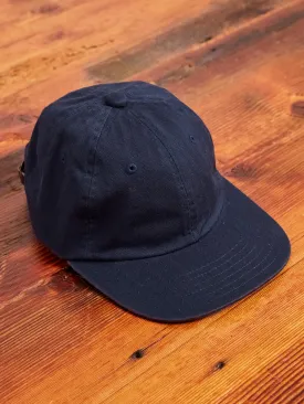 6-Panel HBT Cap in Navy