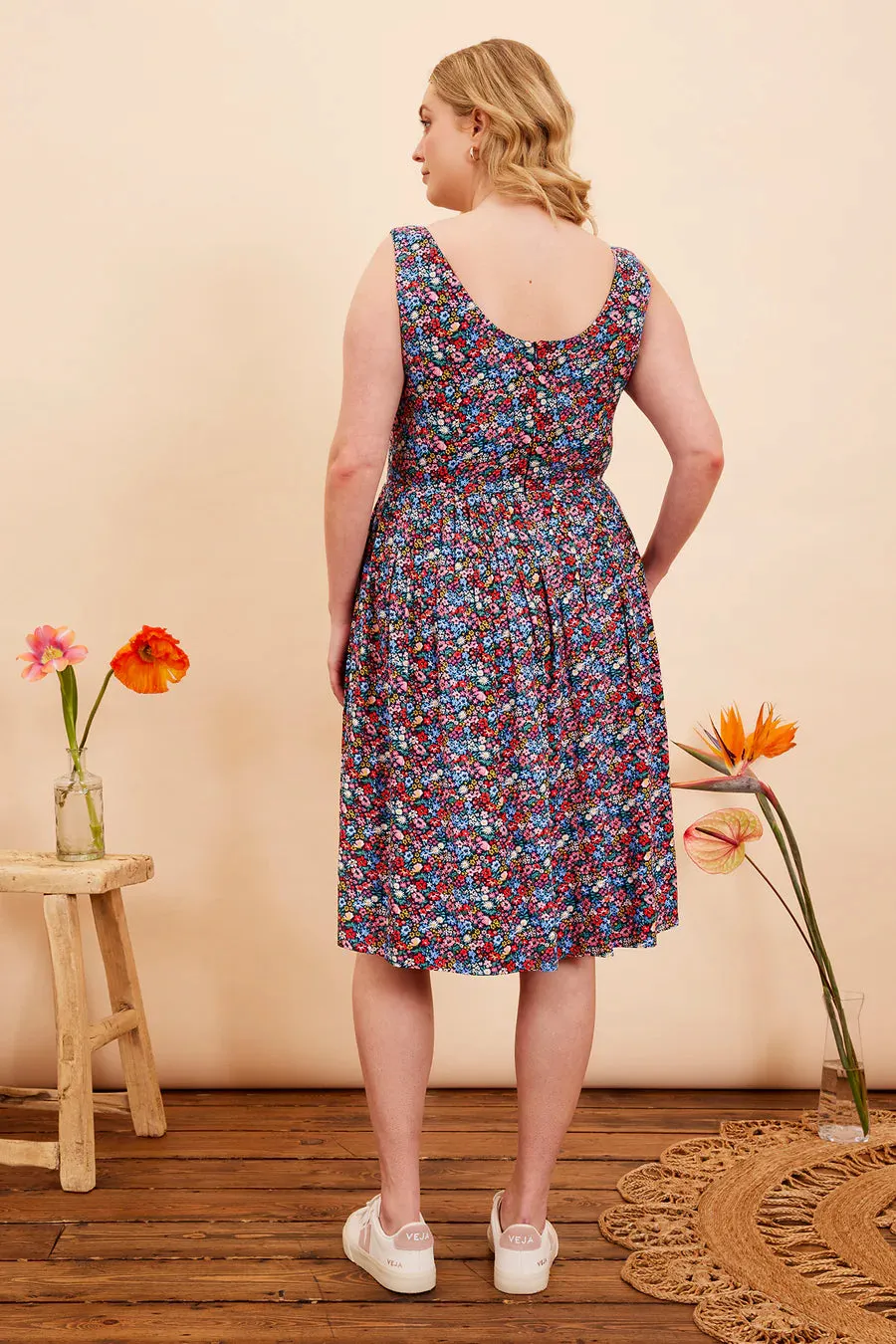 Abigail Dress - Summer Garden Floral