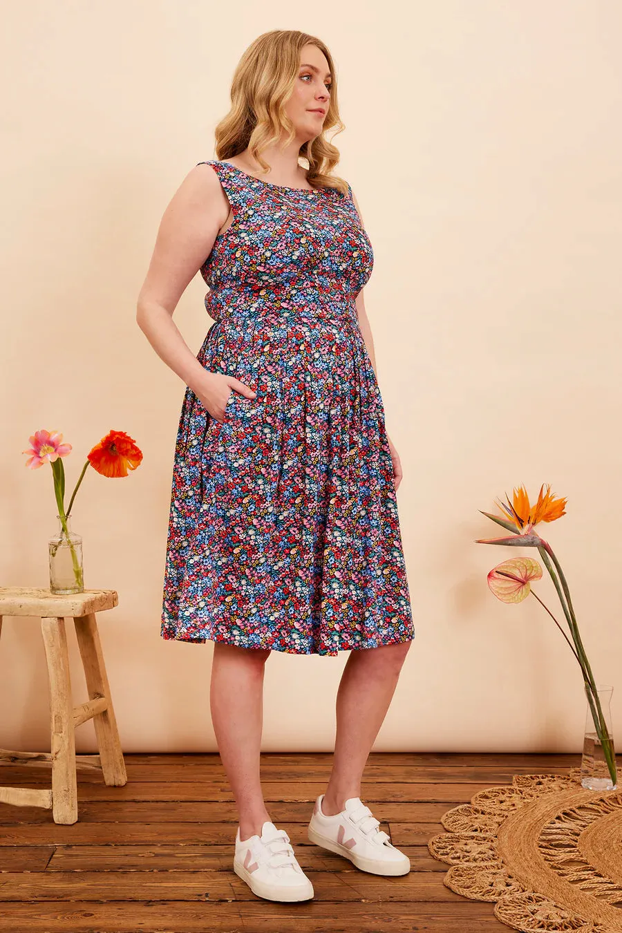 Abigail Dress - Summer Garden Floral