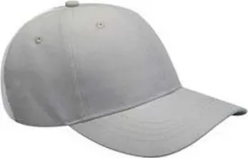 Adams PE105 Adult Contrast Back Stripe Clubhouse Cap - Gray