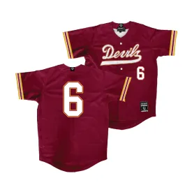 Arizona State Baseball Maroon Jersey - Nu'u Contrades