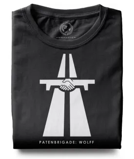 Autobahn / Brücke der Freundschaft ― T-Shirt - Schwarz