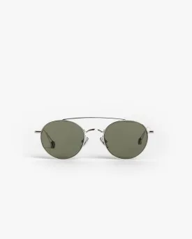 Bastille Sunglasses in White Gold