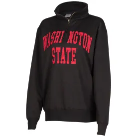 Black Unisex Washington State 1/4 Zip-Up