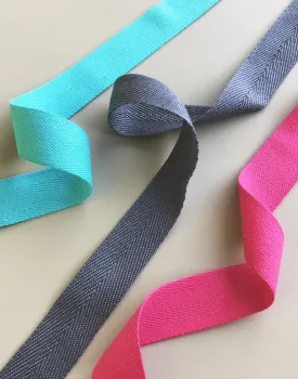 Brights 25mm Herringbone Cotton Tape