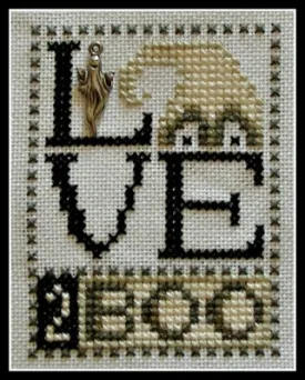 Counted Cross Stitch Pattern: Hinzeit Love 2 Boo