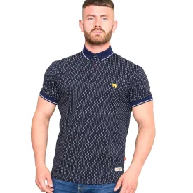 D555 Pique Polo Shirt - Battersea Navy