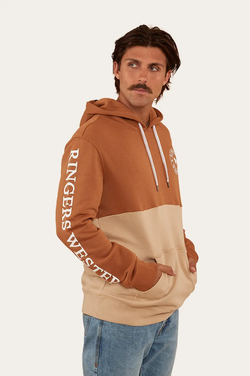 Hahndorf Mens Hoodie - Toffee/Dark Sand