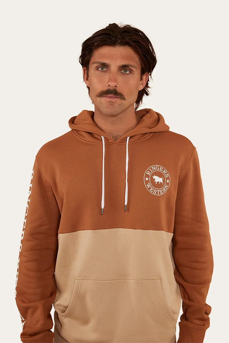 Hahndorf Mens Hoodie - Toffee/Dark Sand