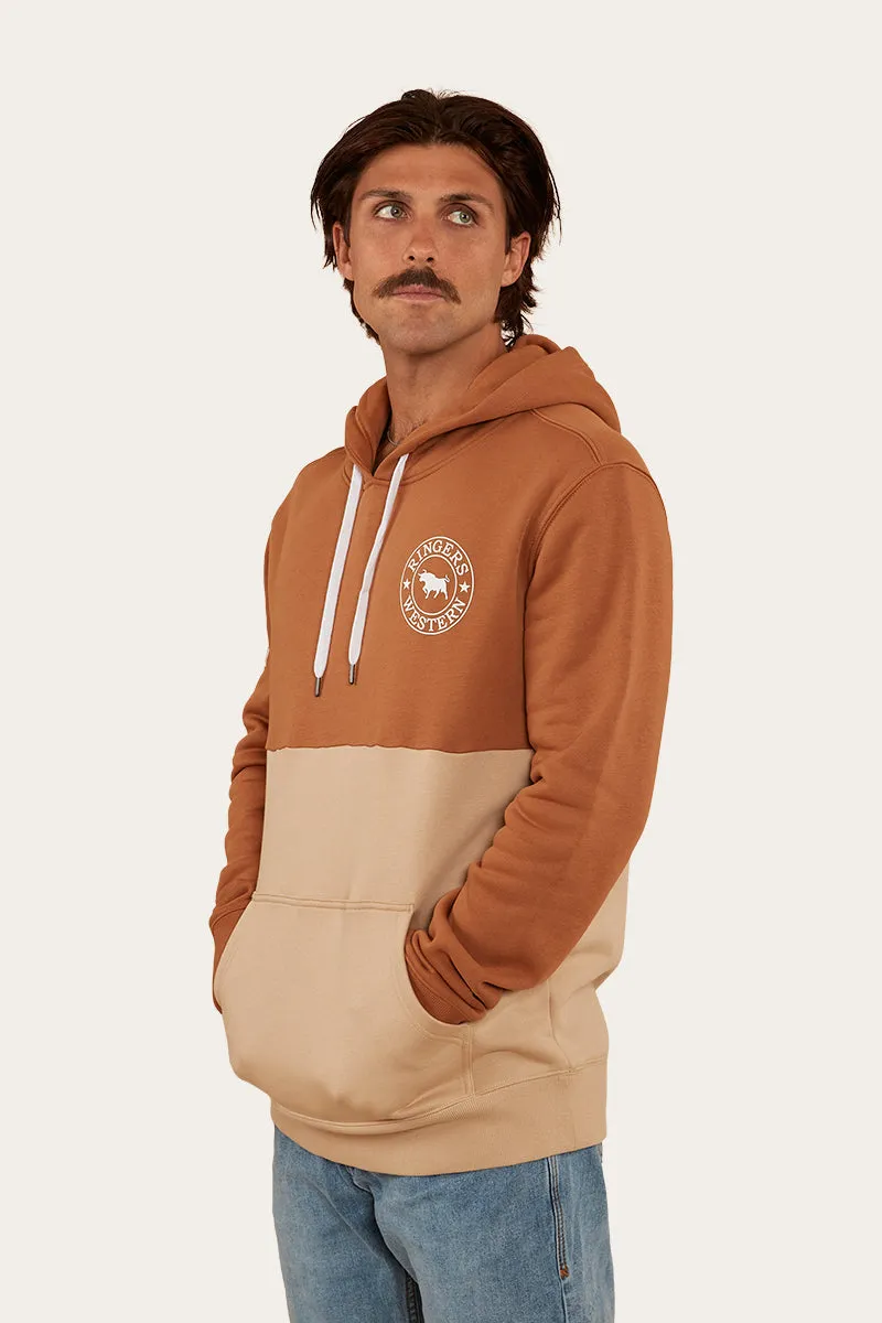 Hahndorf Mens Hoodie - Toffee/Dark Sand