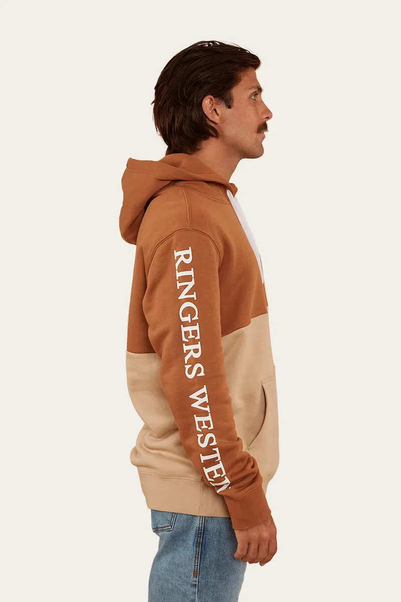 Hahndorf Mens Hoodie - Toffee/Dark Sand