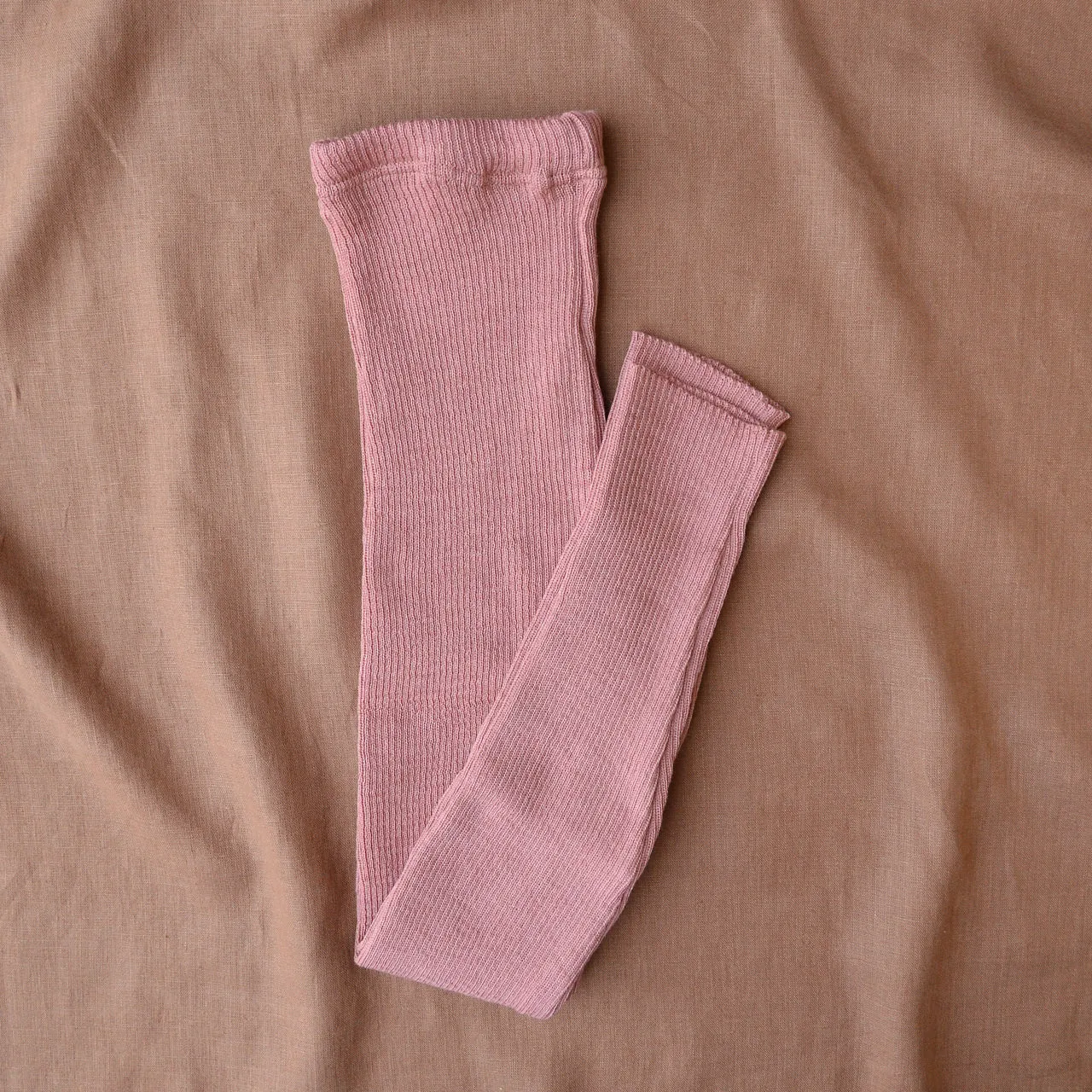 Lightweight Knitted Merino Rib Leggings (Kids 9-12y  / Women 8-12)