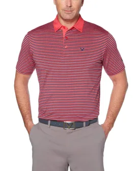 Mens 3-Color Stripe Polo