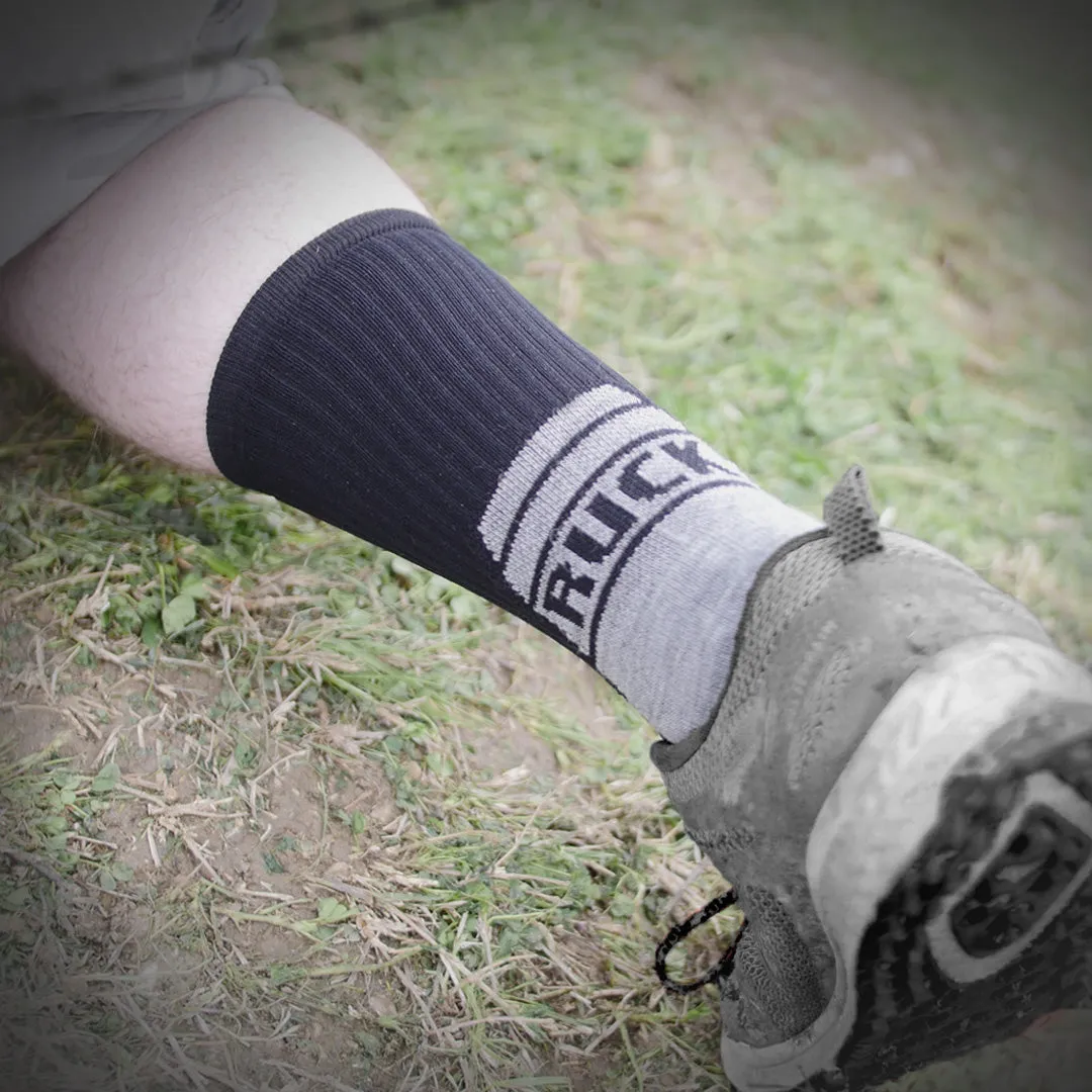 MudGear Ruck Sock (Black/Gray)