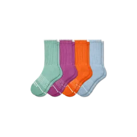 Youth Merino Wool Blend Calf Sock 4-Pack